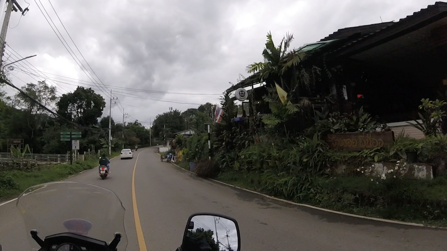 Road through Pai Thailand