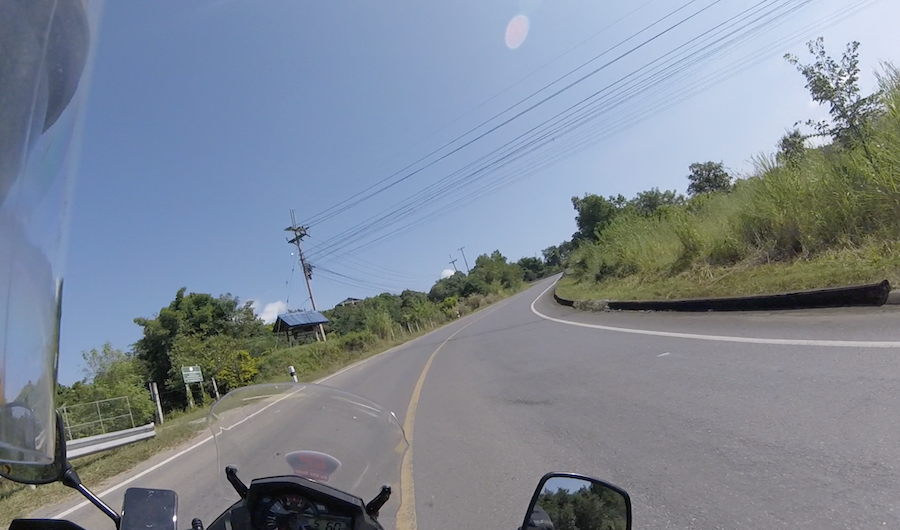 curvy road thailand