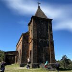 Christian church at Bokor mountain Cambodia